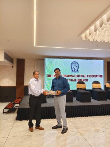 Greeting Panelist Mr. Satyasheel Desai